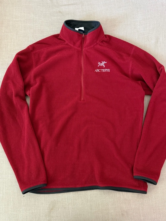 Arc'teryx Other - Arc'teryx Delta AR Zip Neck Men's Red Fleece Pullover